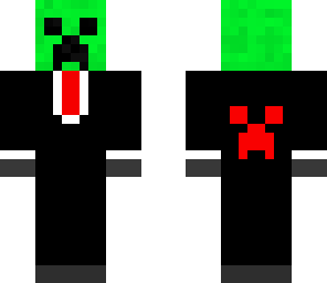 creeper in black suit