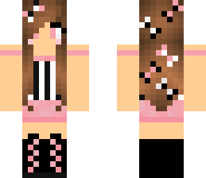 pink bow girl