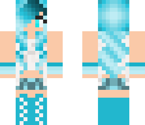 blue hair girl