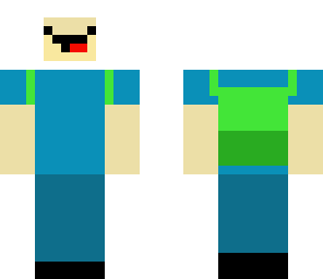 finn with bad face