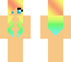 rainbow hair