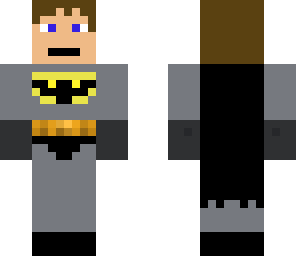 batman cartoon edition black no cowl
