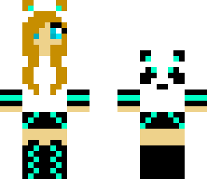 panda girl edit