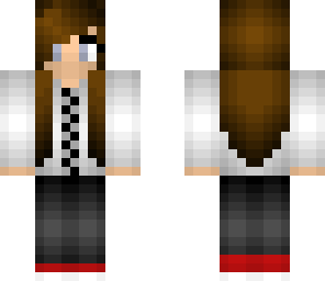 girl with white jacket