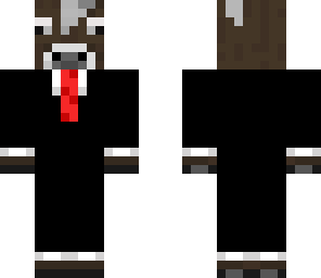cow in suit