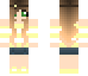 cute yellow girl
