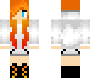 orange haired girl