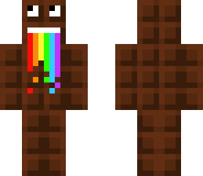 brain afk schokolade mit regenbogenkotze