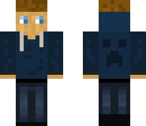 cool blue hoodie