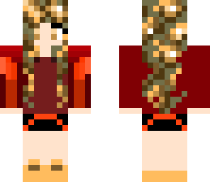 lava nether girl