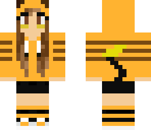 raichu girl with tail