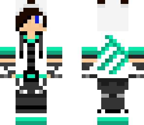 panda boy green