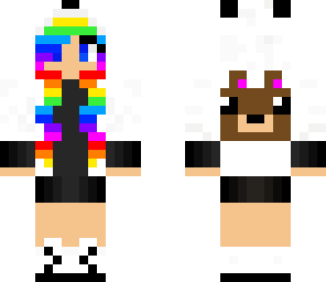 sweet rainbow girl