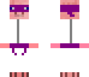ninja pig purple