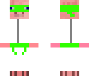 ninja pig green