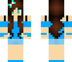 blue girl