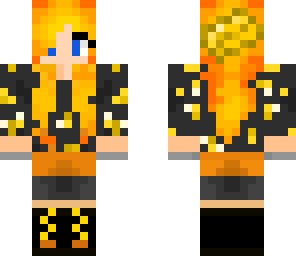 halloween budder girl with ingot