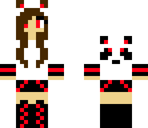 cute red panda girl
