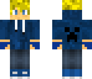 blue creeper hoodie edited