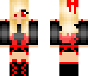 red blood girl