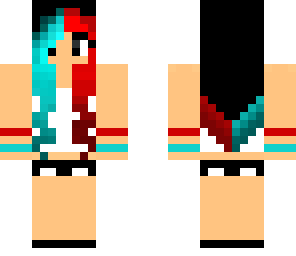 red and blue