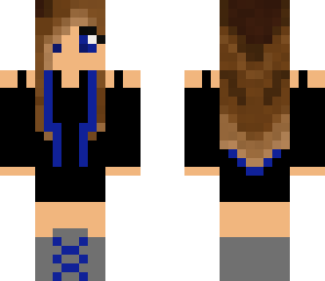 blue girl