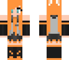orange hatsune miku