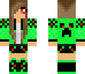 modified creeper girl