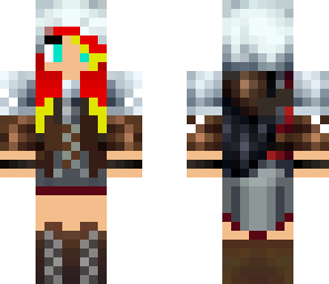 fiery assassin girl