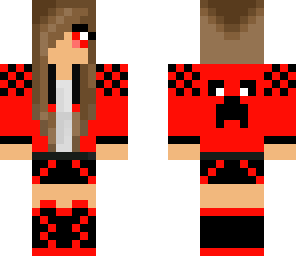 red creeper girl