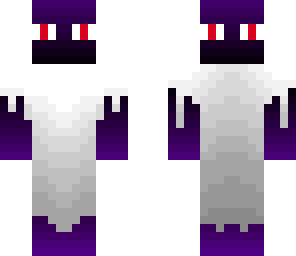 enderman with white cloak