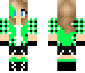 swagger green girl
