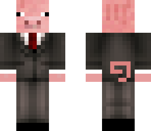 pig in a suit
