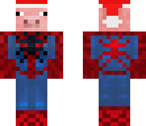 chiristmas spider pig