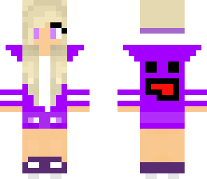 purple girl