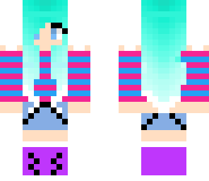 stripe girl