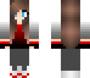 red gamer girl