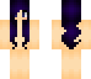 purple hair skin base