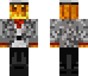 fancy halloween pumpkin man