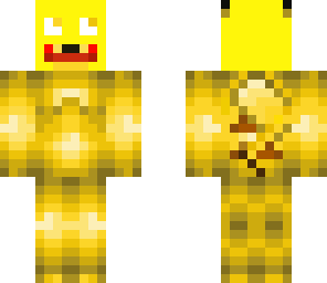 pikachu with an epic face