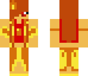 flame girl