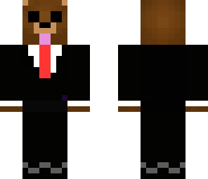 beaver in suit
