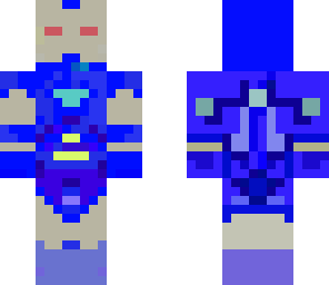blue iron man