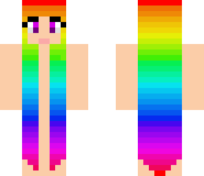 rainbow hair base