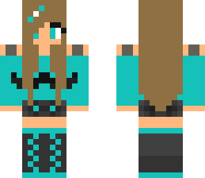 mustache teal girl fixed