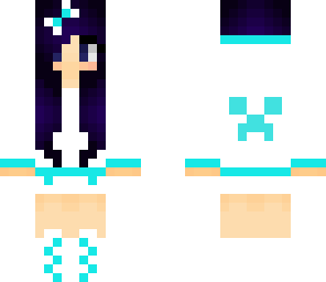 blue emo girl
