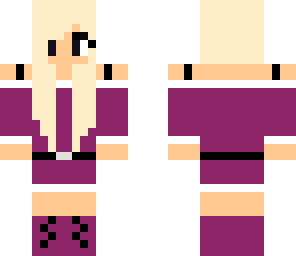 fixed purple dresss