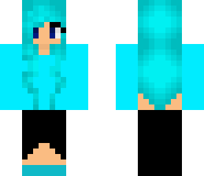 pretty blue girl