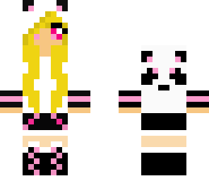 panda rosa