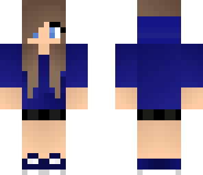 blue girl
